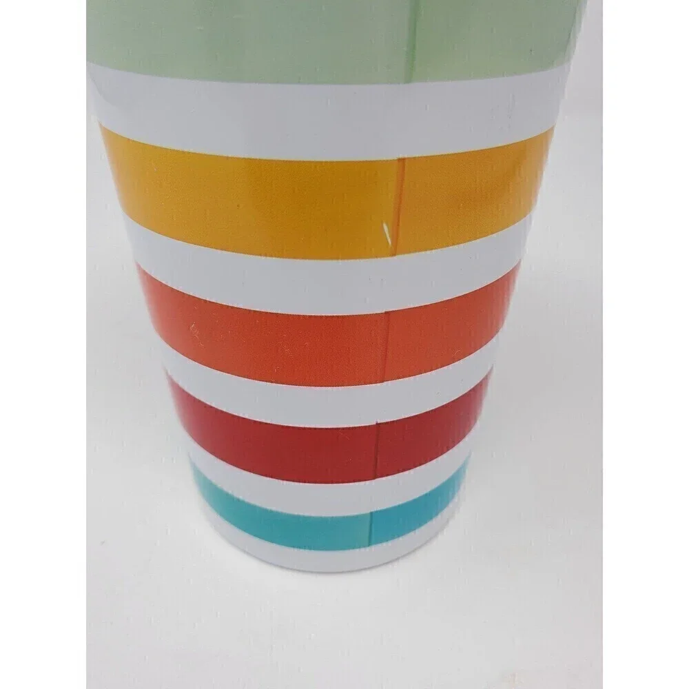 DISNEY X TARGET STAINLESS STEEL TUMBLER COFFEE WATER CUP RAINBOW MICKEY MOUSE
